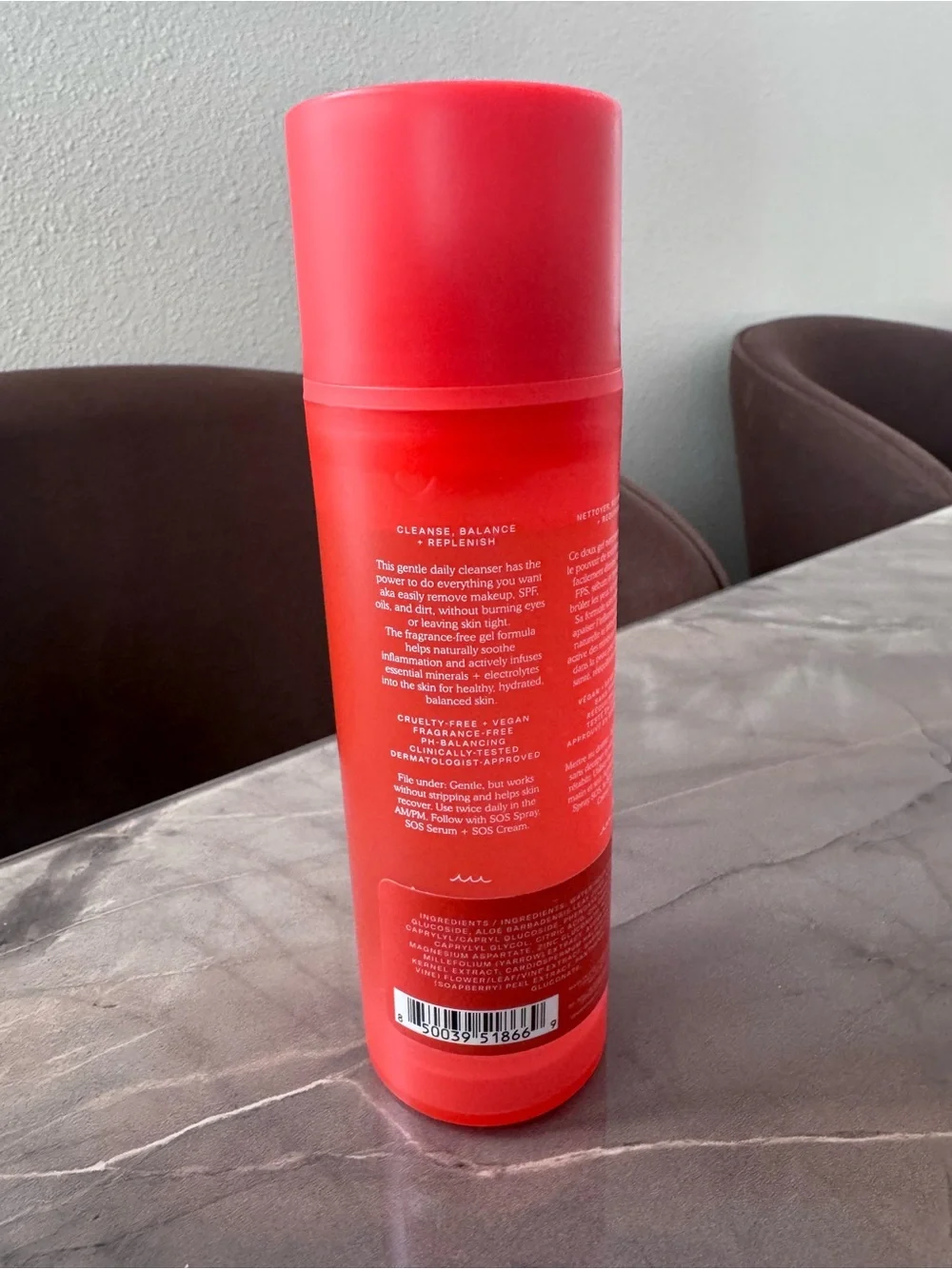 Tower 28 Beauty SOS Gentle Hydrating Gel Cleanser + Makeup Remover 5fl oz